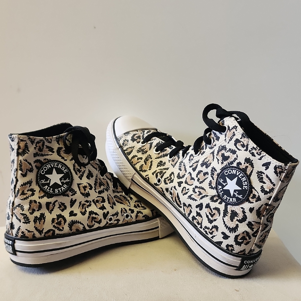Converse All Star Chuck Taylor, Women's Wild Leopard High-Tops.☆❤️☆ - Picture 13 of 14